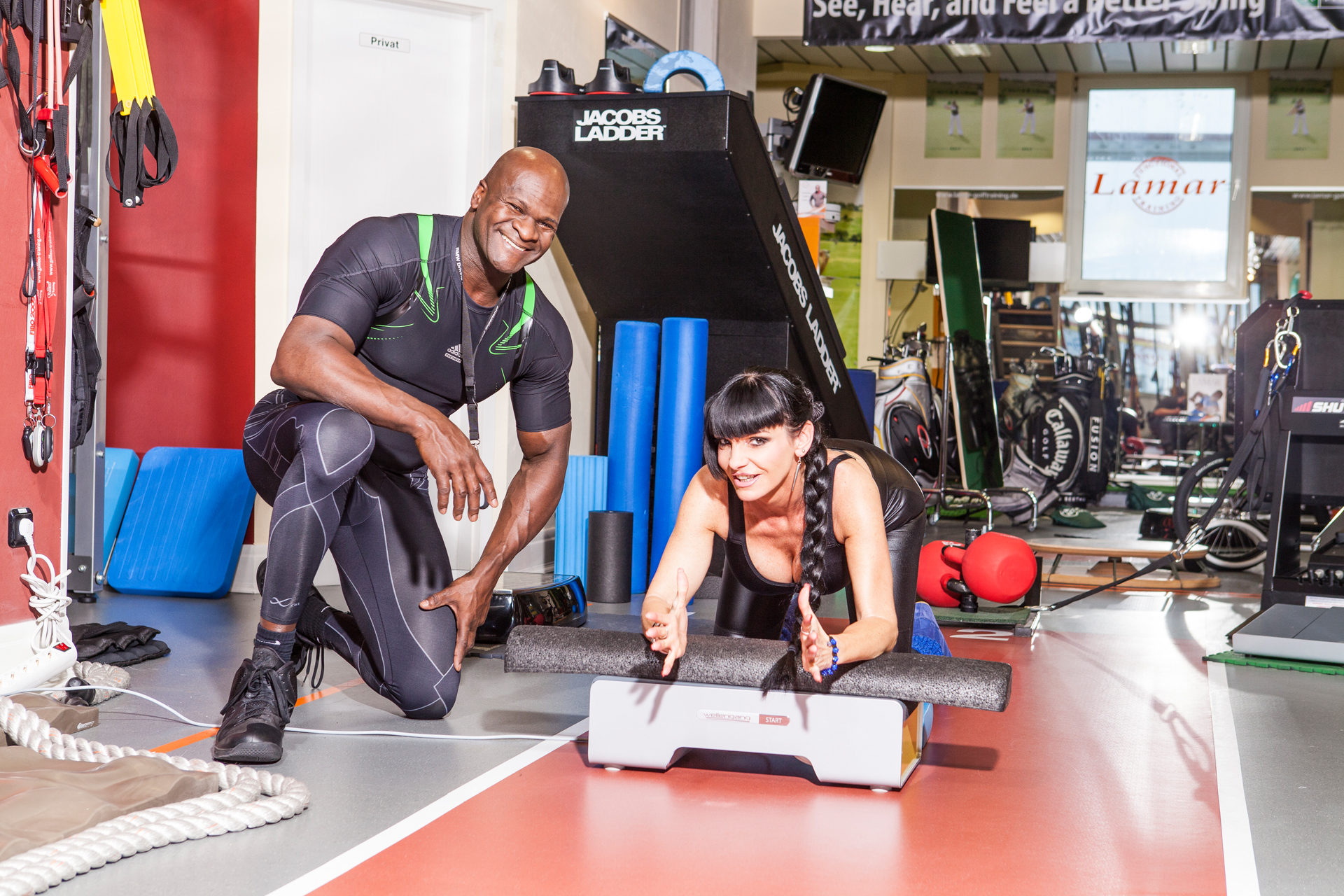 Lamar Lowery in der Lamar Training Academy